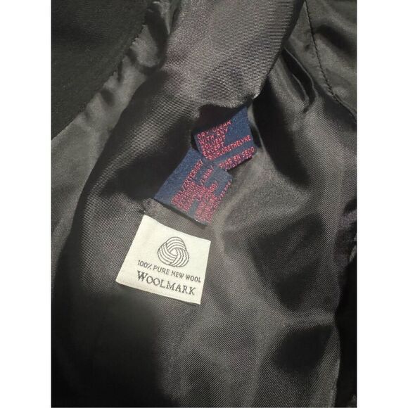 Ralph Lauren 100% pure new wool black blazer 2 button front S - Picture 3 of 6